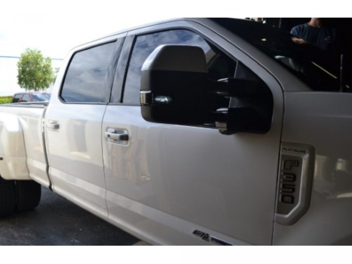 RECON Side Mirror Lenses - Clear Lens / White Running Lights