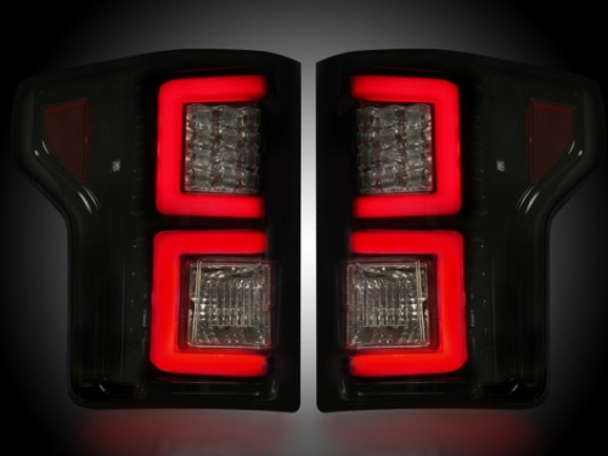 RECON LED Tail Lights Smoked Lens 264268BK Levittown Ford