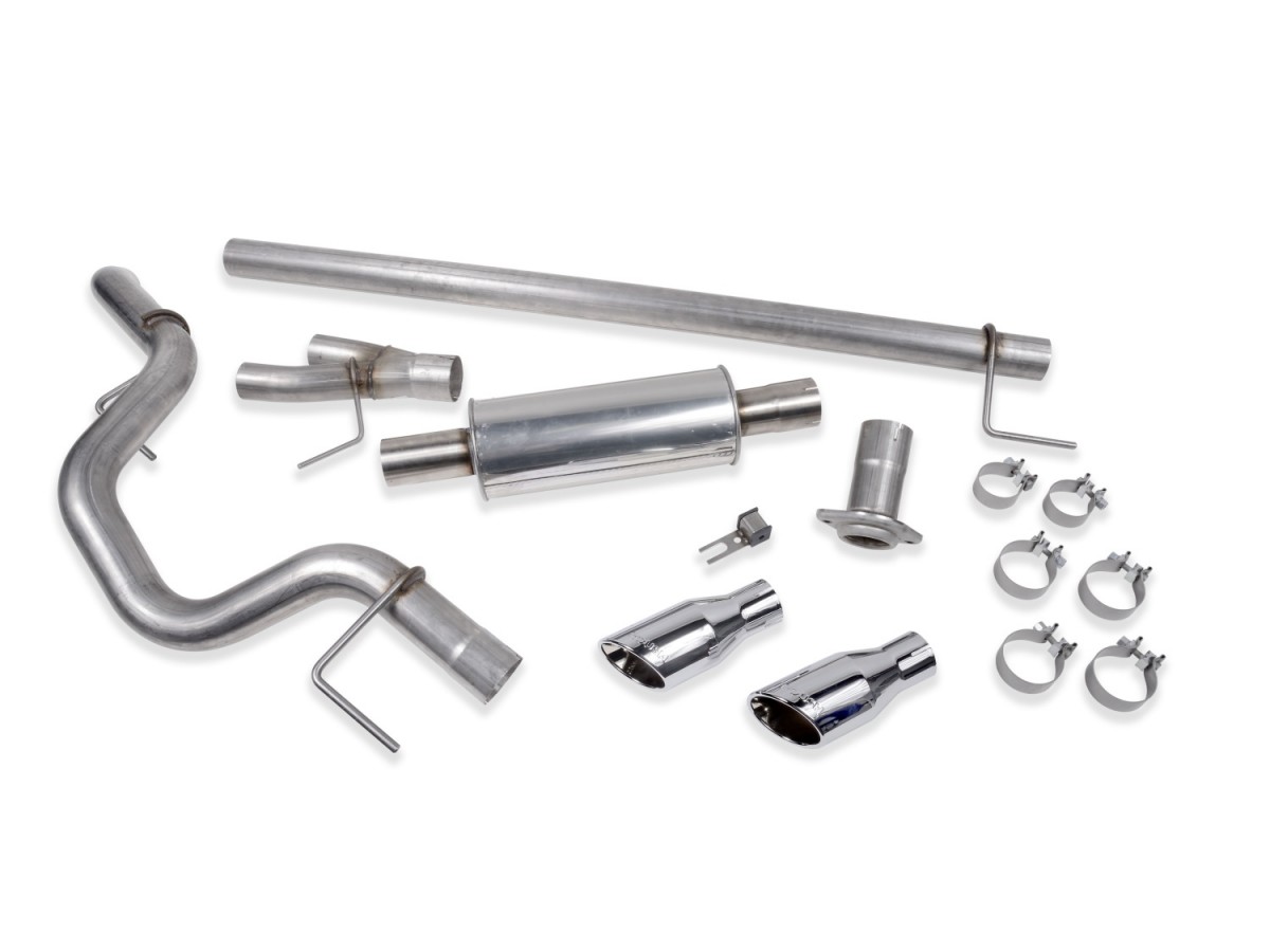 Roush Performance Cat Back Exhaust Kit 5.0L V8 Engine Dual Side Exit