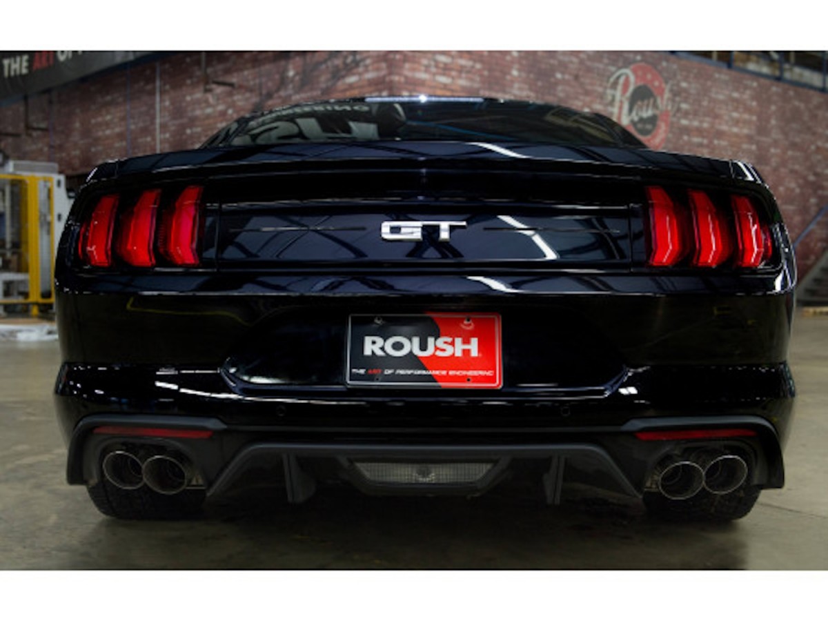 Roush Performance Exhaust For 5.0L V8 GT With Ford Active Exhaust
