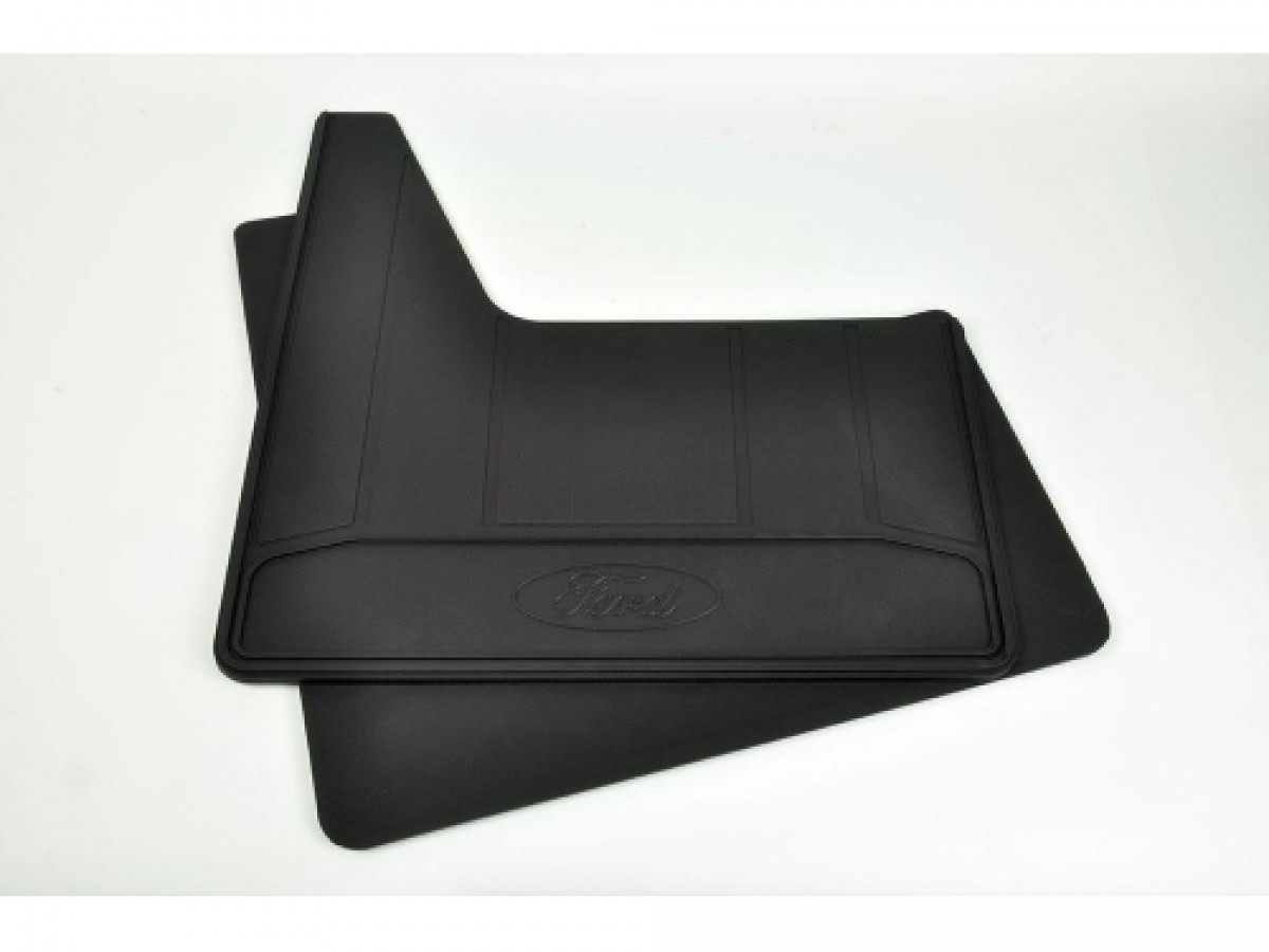 Genuine Ford Splash Guards Rear Heavy Duty Black DRW HC3Z16A550C