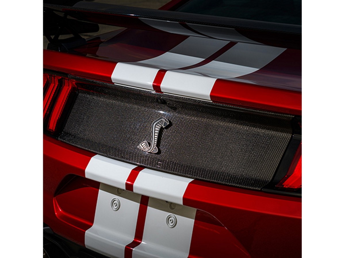 Ford Performance GT500 Carbon Fiber Rear Deck Lid Trim Panel M16600