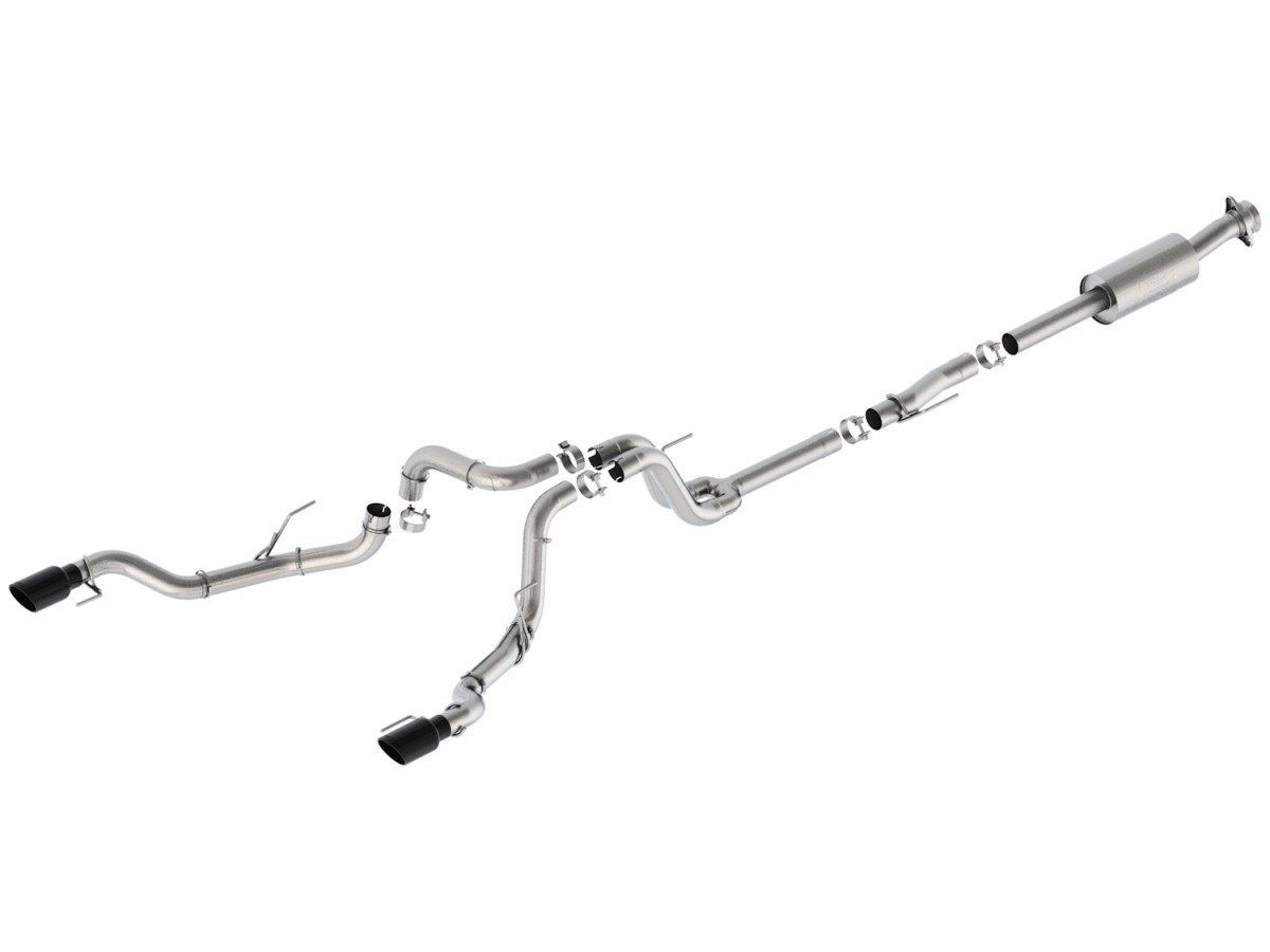 Ford Performance Extreme Exhaust System Dual Rear Bumper Exit With