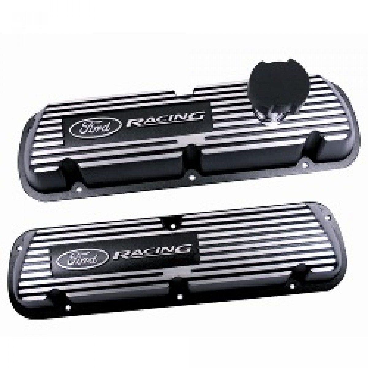 Ford Racing Valve Cover Small Block Black Satin 5.0 EFI M6000