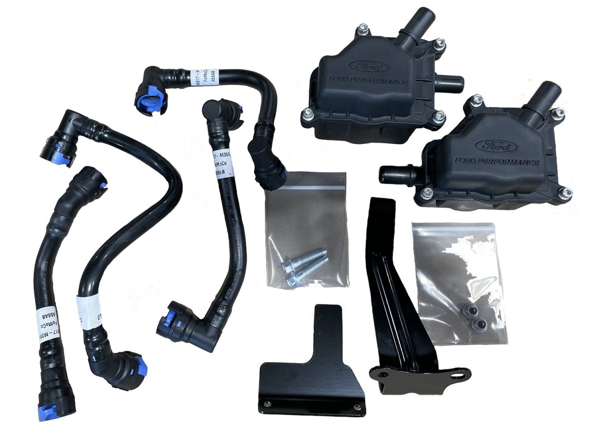 Ford Performance 3.5L EcoBoost Engine Air Oil Separator Kit - M 