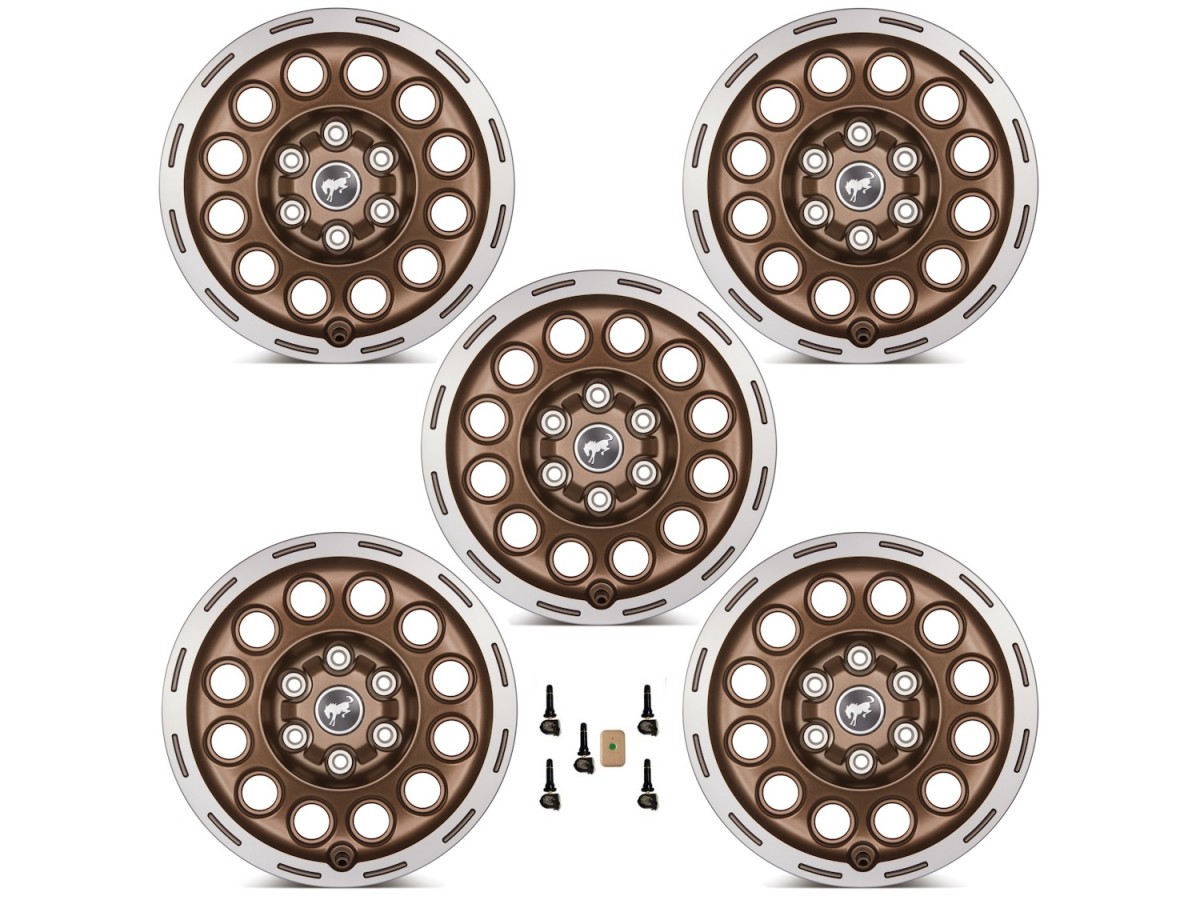 Ford Performance 17x8.0 Inch Wheel Kit Of Five Wheels