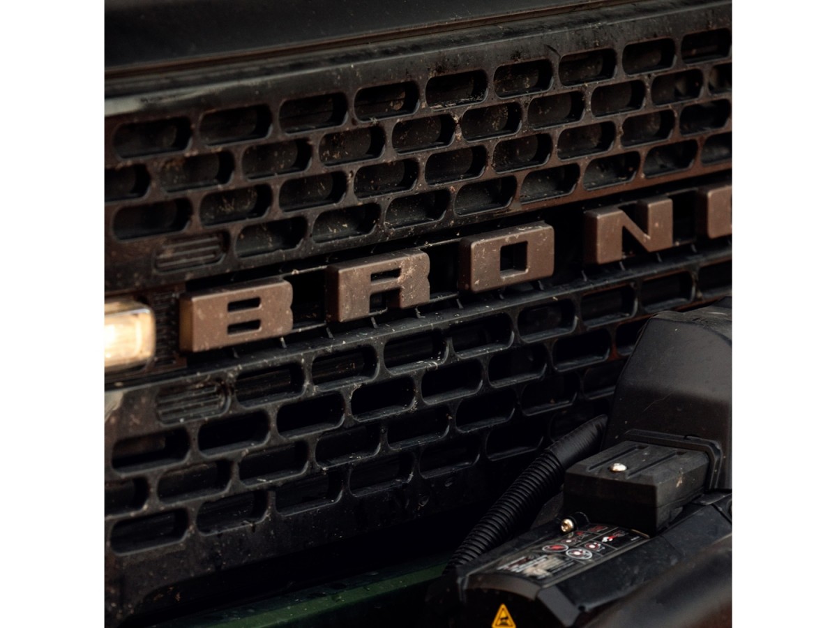 Amazon.com: 2021-2024 Ford Bronco Classic Matte Black Fender