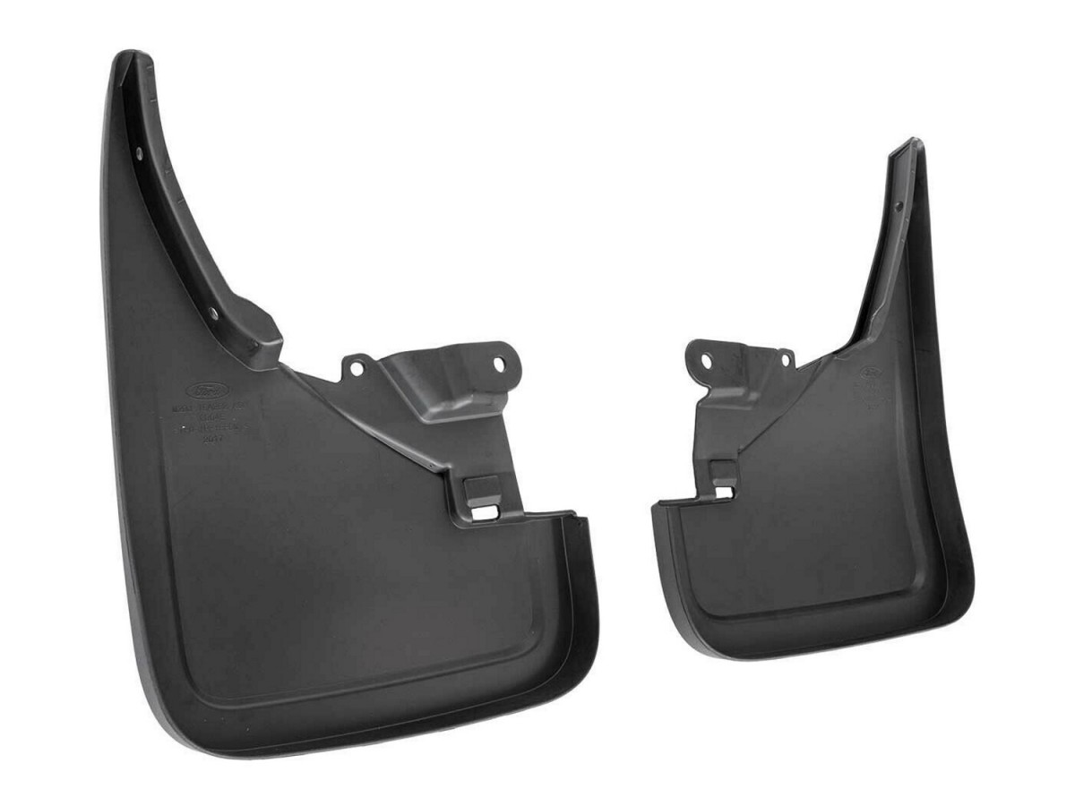 Genuine Ford Splash Guards Front Set Molded Black - M2DZ-16A550-AA  