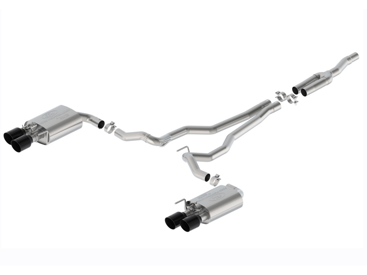 Borla Cat-Back Exhaust System - S-Type | 2019-2020 Ford Mustang 2.3L Turbocharged (140827) main image 1