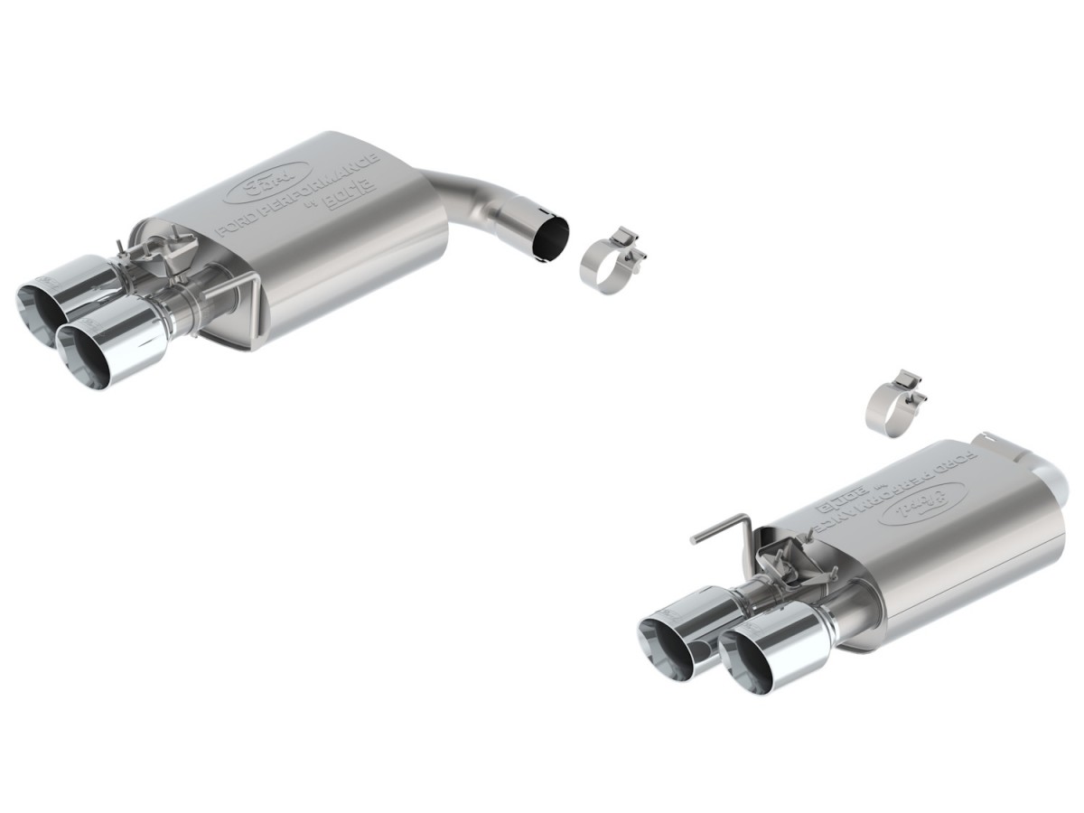 Ford Performance Borla 2.3L Extreme Active Axle-Back Exhaust System ...