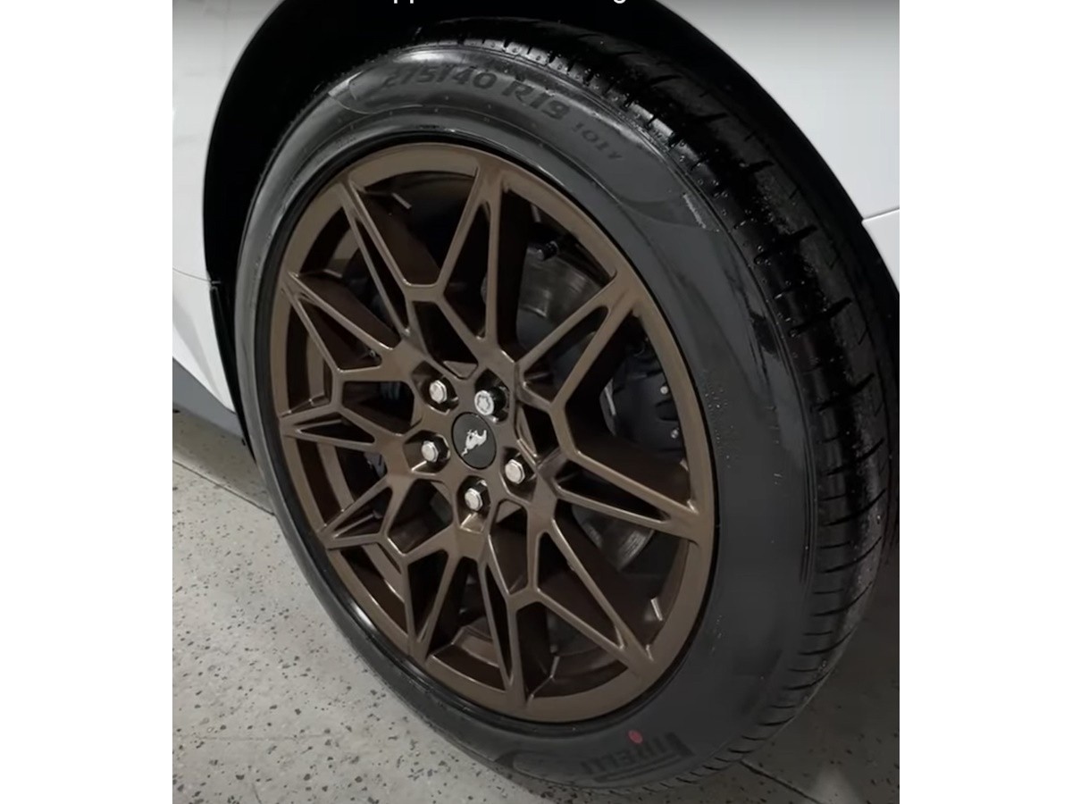 Ford Sinister Bronze Painted Aluminum Rear MultiSpoke Wheel 19" x 9.5