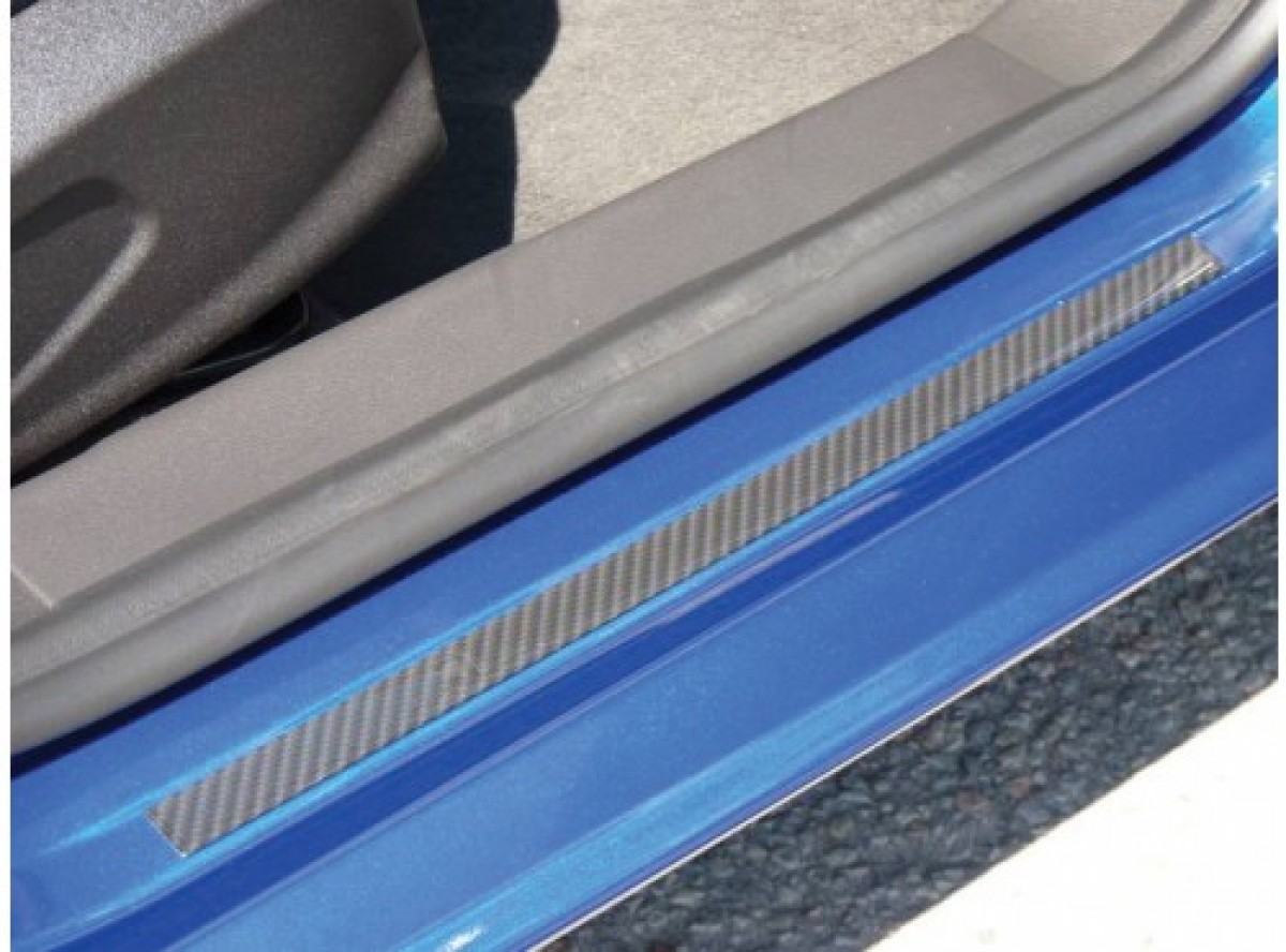 Genuine Ford Trim Kits by Polytech Foha Door Sill Applique Carbon
