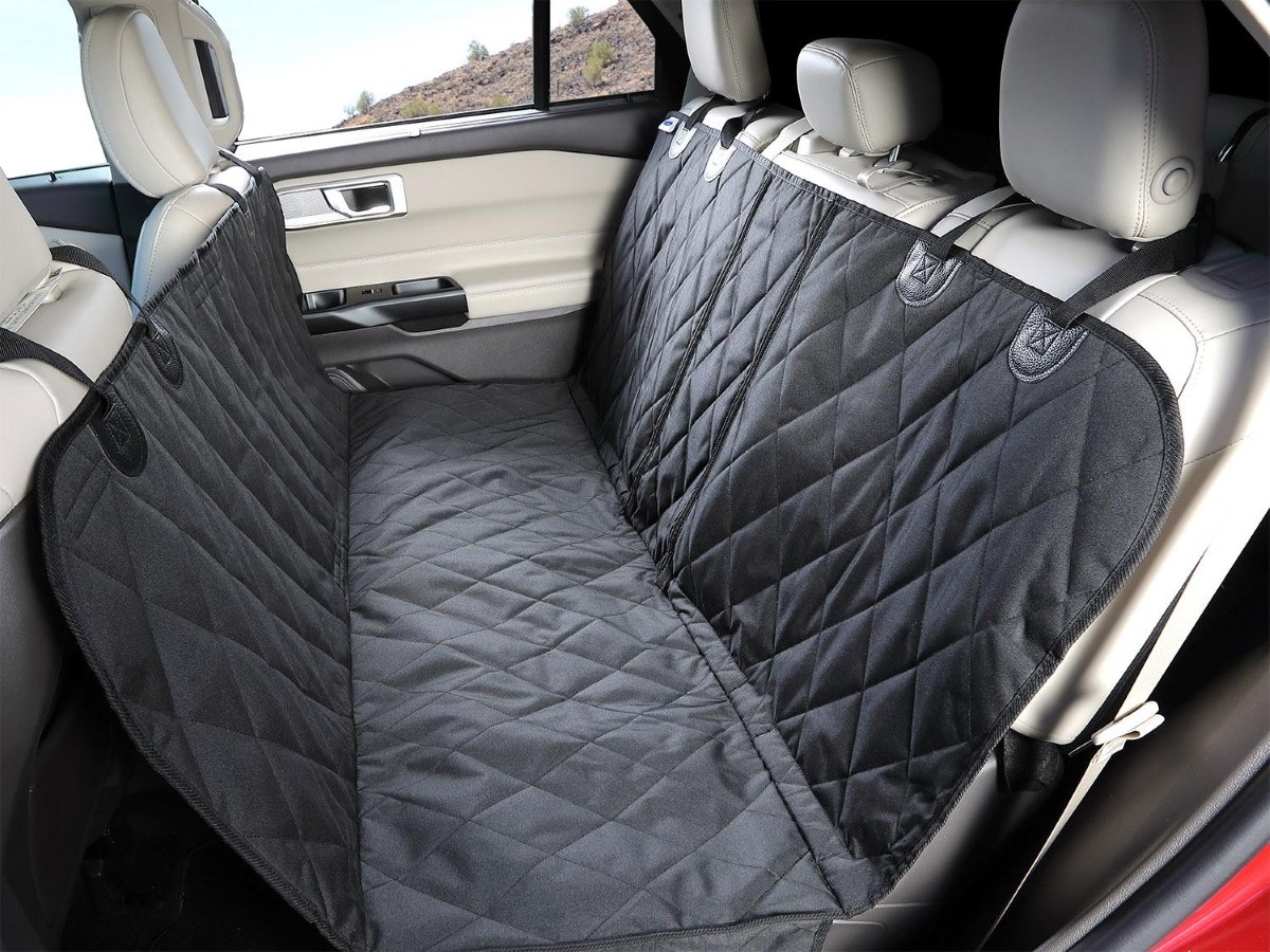 Genuine Ford Rear Seat Cover Pet Hammock Black VLB5Z7863812A