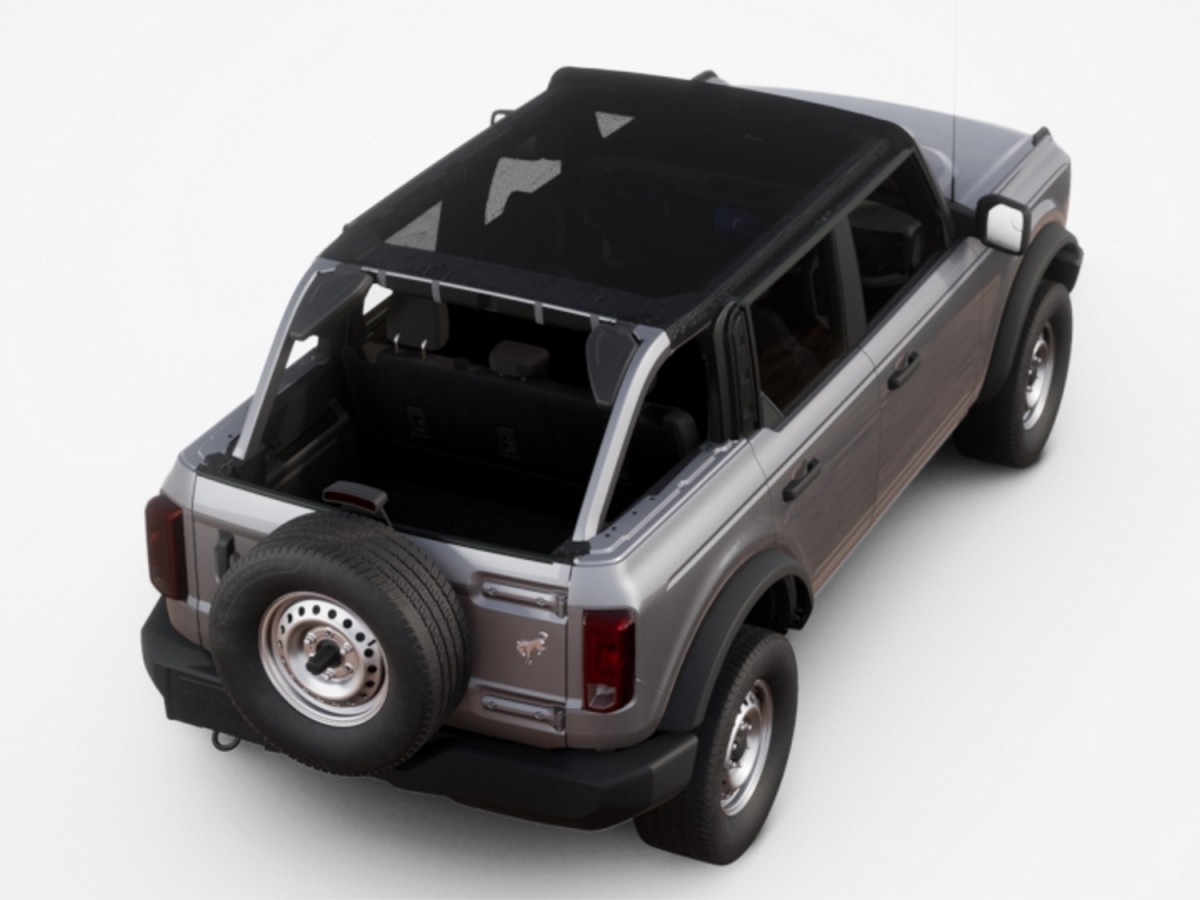 Genuine Ford Mesh Soft Top Bimini 4 Door By Bestop VM2DZ54500W00B