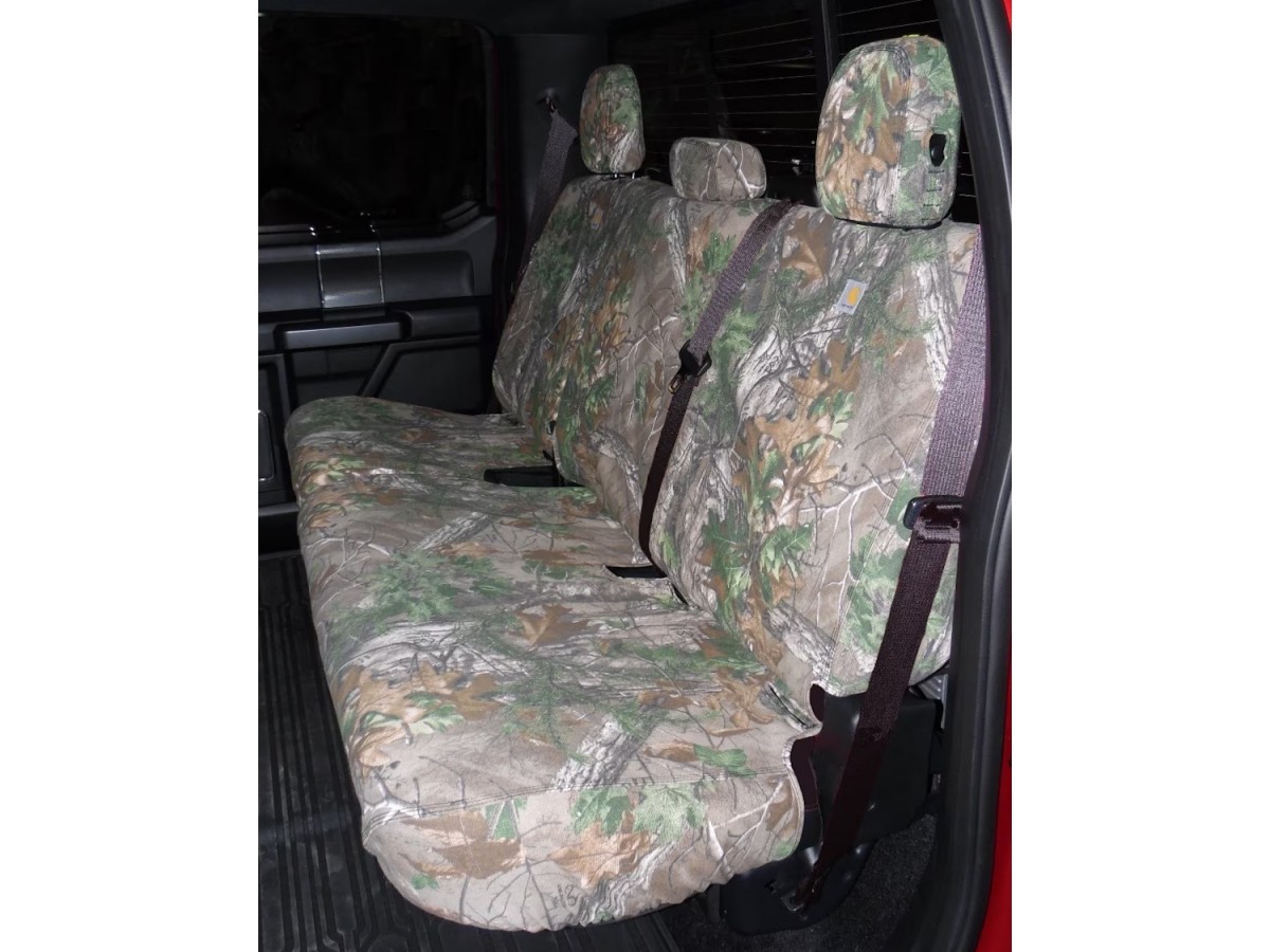 Genuine Ford Seat Cover Rear Row 60/40 SuperCrew Carhartt