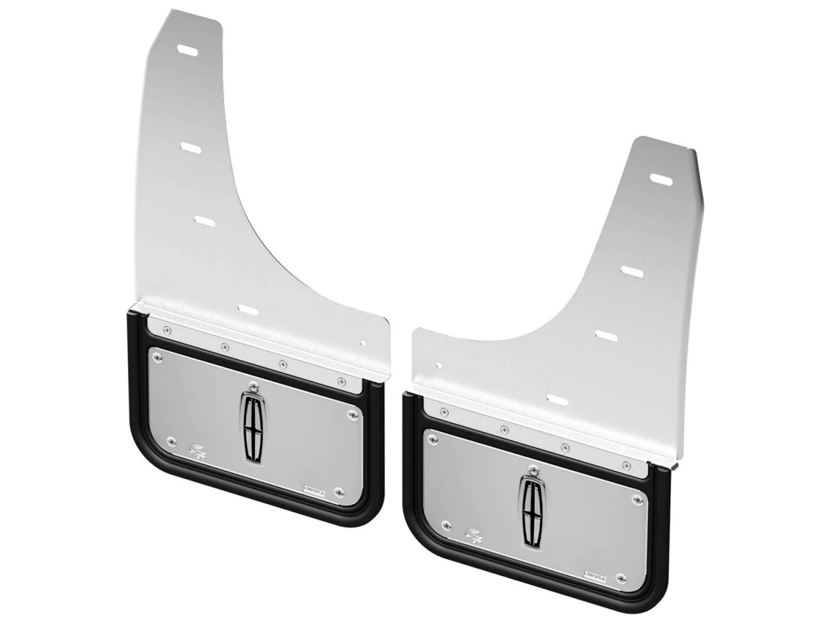 Genuine Ford Rear Splash Guards Gatorback By Truck Hardware Chrome