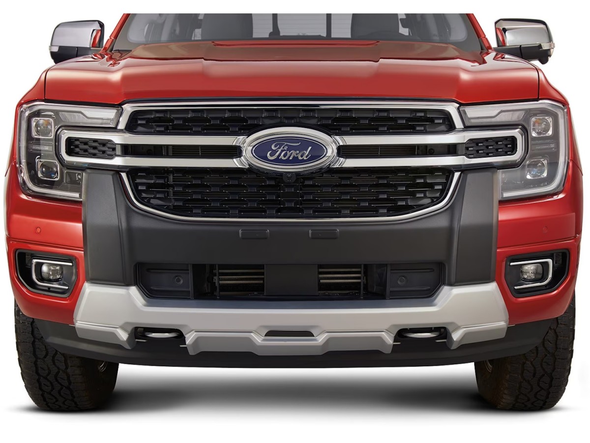 Genuine Ford Matte Black Front Bumper Applique By AirDesign VR1WZ